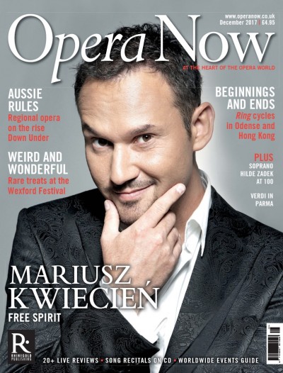 Mariusz Kwiecień | Magazine Opera Now #1217