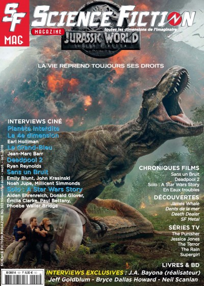 Jurassic World Magazine Science Fiction Magazine 101